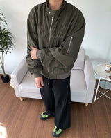 ストーンシャーリングMA-1ジャンパー