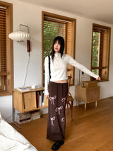 Tibur Ribbon Ballet Core Training Long Skirt
