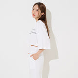 ハイファッションショートスリーブクロップTシャツ / TOP(9280) High Fashion Short Sleeve Crop Tee