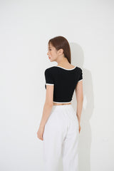 BクロップTシャツ/B Crop TEE(9245)