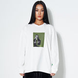 BLECH LONG SLEEVE T-SHIRT OFF WHITE (6616269979766)