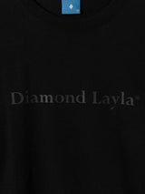 シリコンロゴ半袖Tシャツ / Silicone Logo Short Sleeve T-shirt T77 Black