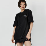 トラベルシリーズTシャツ / WHATTHEWEAR Travel Series S/S T-shirt- Black