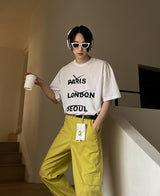 ロンドンレタリング半袖 (3 color)