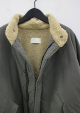 ウールショートパッドジャンパー / Wool short padded jumper (2color)