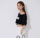アンリミテッド オフショルダー クロップトップ / TOP(9363) Unlimited Off Shoulder Crop