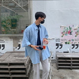 オックスフォードショートスリーブシャツ