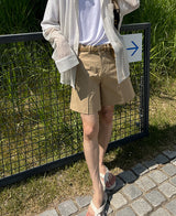 バックバックル ショートパンツ (3 color)