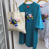 パラグラフペイントTシャツ / paragraph paint T-shirt 5color (6546260328566)