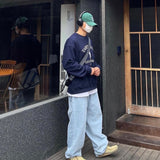 タビーキャットクラブスウェットシャツ / TABBY CAT CLUB SWEATSHIRT NAVY