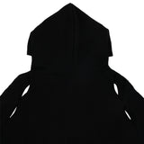 カットアウトロゴクロップフーディー / 223 CUT OUT LOGO CROP HOODIE - BLACK