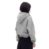 939ロゴクロップフード / 939 LOGO CROP HOOD (GRAY)　