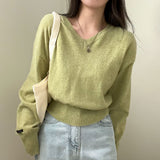 ソフトVネックニットウェア / [Bellide made] Soft V-neck knitwear