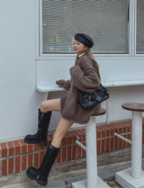 (UNISEX) エバハンドメイドオーバーニット