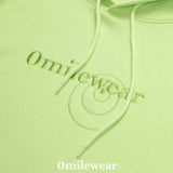 0MW tough cutting hoodie_light green