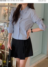 FV Basic Slim Line Crop Shirt (5color)