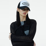 BLACK ATHR TRUCKER CAP