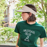 Palm Tree Logo Sun Cap Beige
