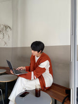 ハイトカラーカーディガン / Height Color Cardigan (3 colors)