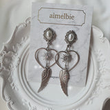 エンジェルハートピアス / Silver Angel Heart Piercing