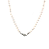 ワンタッチデイリースワロフスキーパールネックレス/Onetouch Daily Swarovski Pearl Necklace(6mm)