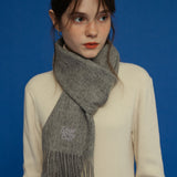 ウールマフラー/GHC WOOL MUFFLER_MELANGE GREY