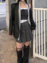 ベーシックストライプマフラー