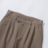 バックポイントツータックスラックス / BACK POINT TWO TUCK SLACKS - BEIGE