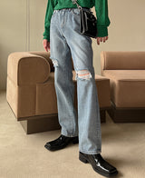 カラーマイレリーフビンテージデニムパンツ/Colmy Relief Vintage Denim