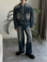 ASCLO Garment Ding Denim Pants (727)