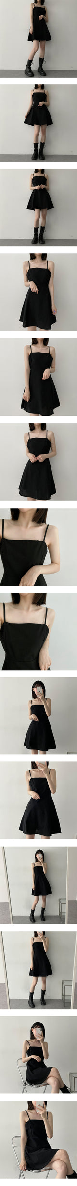 シンプルミニビスチェドレス / Simple mini bustier dress