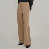 Wool pocket pants - Beige (6674903433334)