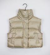 ダイブクロップぺディッドベスト/Dive Crop Padded Vest (3color)