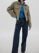 ブックルトラッカージャケット / Bookle trucker jacket (2color)