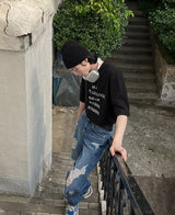 シャインレタリング半袖 (3 color)
