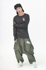 袴パンツ/ MAG HAKAMA PANTS OLIVE (4313433407606)