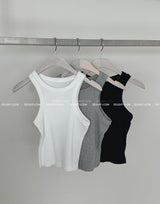 Four Seasons V-neck Cropped Sleeveless