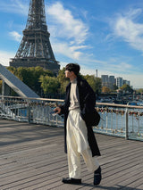 ASCLO Hidden Pocket Wool Coat (3color)