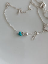 ビリーターコイズネックレス / [925silver] Billy Turquoise Necklace