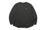 リーセントベーシックロングスリーブ / RECENT BASIC LONG SLEEVE_CHARCOAL