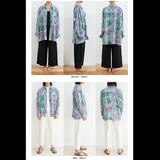 [Hand Dyed Loose Fit Shirt] Yoga - The Milky Way (6626233319542)