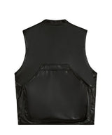 87-STAN024 [Vegan Leather] マルチポケットレザーベスト