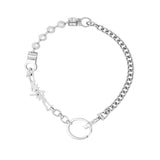 NO.351 [SILVER] GEOMETRY HAVY NECKLACE