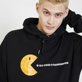Pacman eat the Brand Hoody - Black (6675248709750)