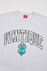 ゴブリンファイヤーエンブロイダリースウェットシャツ / VENTIQUE Goblin Fire Embroidery mtm 3color　
