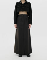 トリップロングスカート / Trip long skirt (2color)
