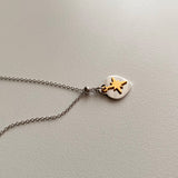 ハートスターレイヤードネックレス/gtt Heart Star Layered Necklace