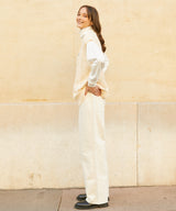 マークオーバーサイズニットベスト/RCH mark oversize knit vest ivory