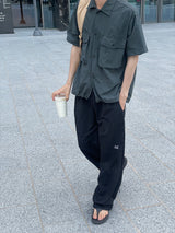 Balon one tuck nylon pants