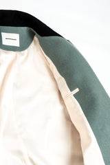Vintage Sky Wool Coat (6635863048310)